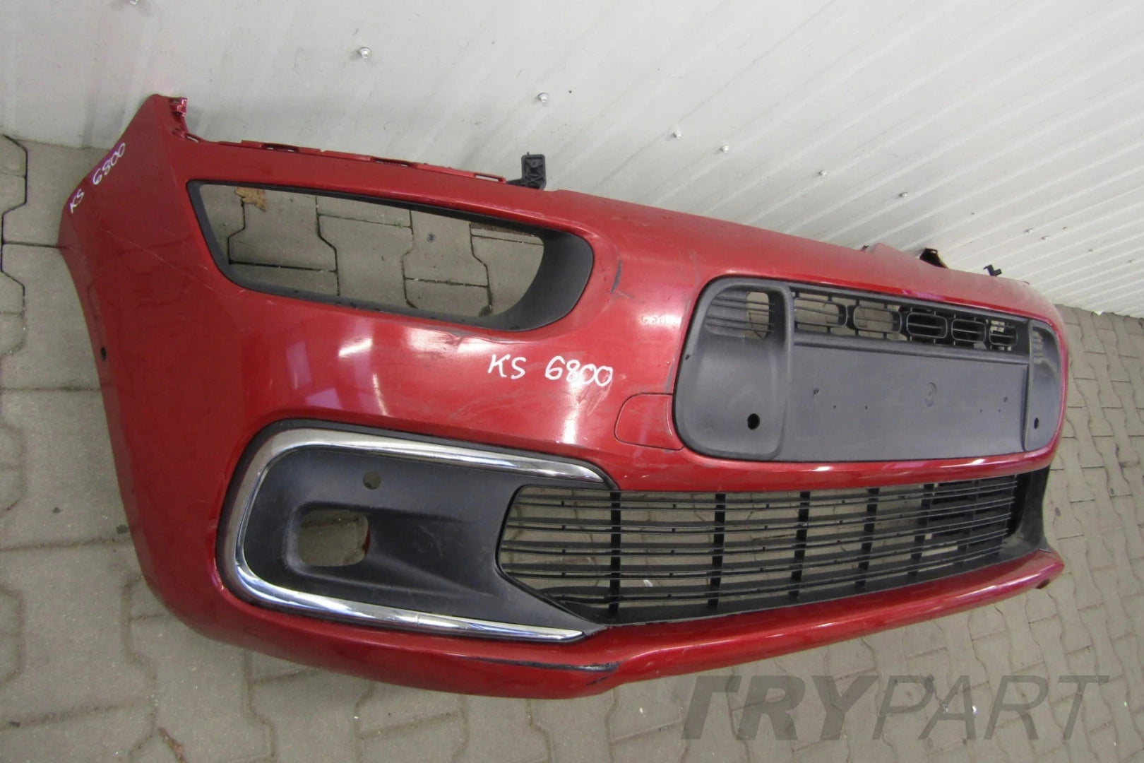 Front bumper Citroen C4 Picasso 2 II Lift 16-20