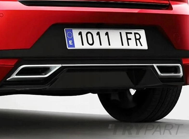 Rear Bumper Seat Ibiza 6F0 FR 17- Gloss Black Diffuser