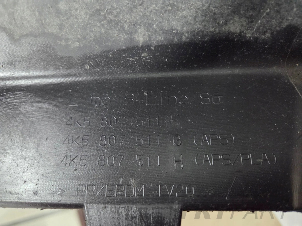 Rear Bumper Audi A6 C8 4K5 Sedan S Line lift 23-25 / (rear sensor cover