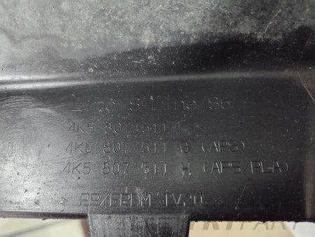 Rear Bumper Audi A6 C8 4K5 Sedan S Line lift 23-25 / (rear sensor cover