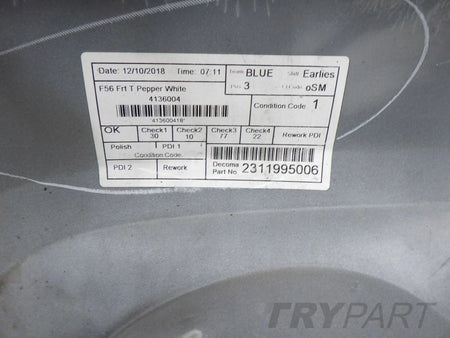 MINI COOPER ONE F56 14- Front Bumper