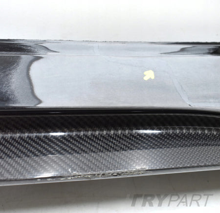 AURI RS6 C8 LEFT SILL COVER ORG CARBON FIBER