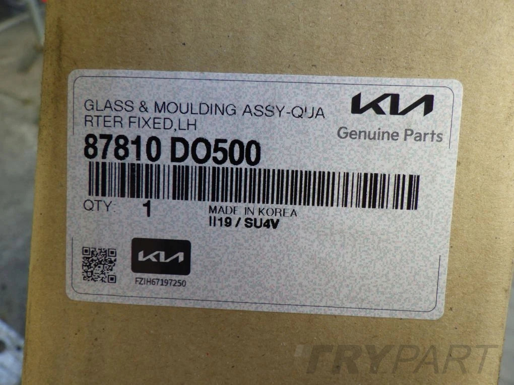 KIA EV9 EV 9 MV 23- LEFT REAR SIDE WINDOW