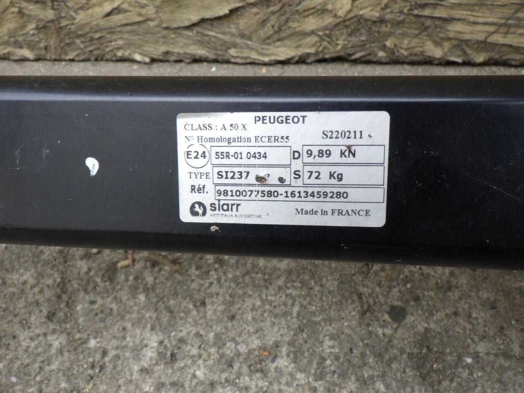 PEUGEOT 5008 II P87 16- tow hitch
