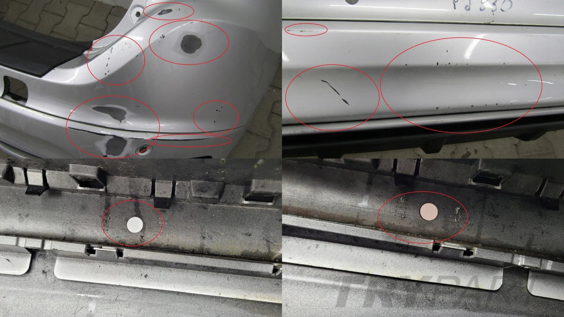 Rear Bumper Volvo XC60 I 1 R DESIGN LIFT 13-17