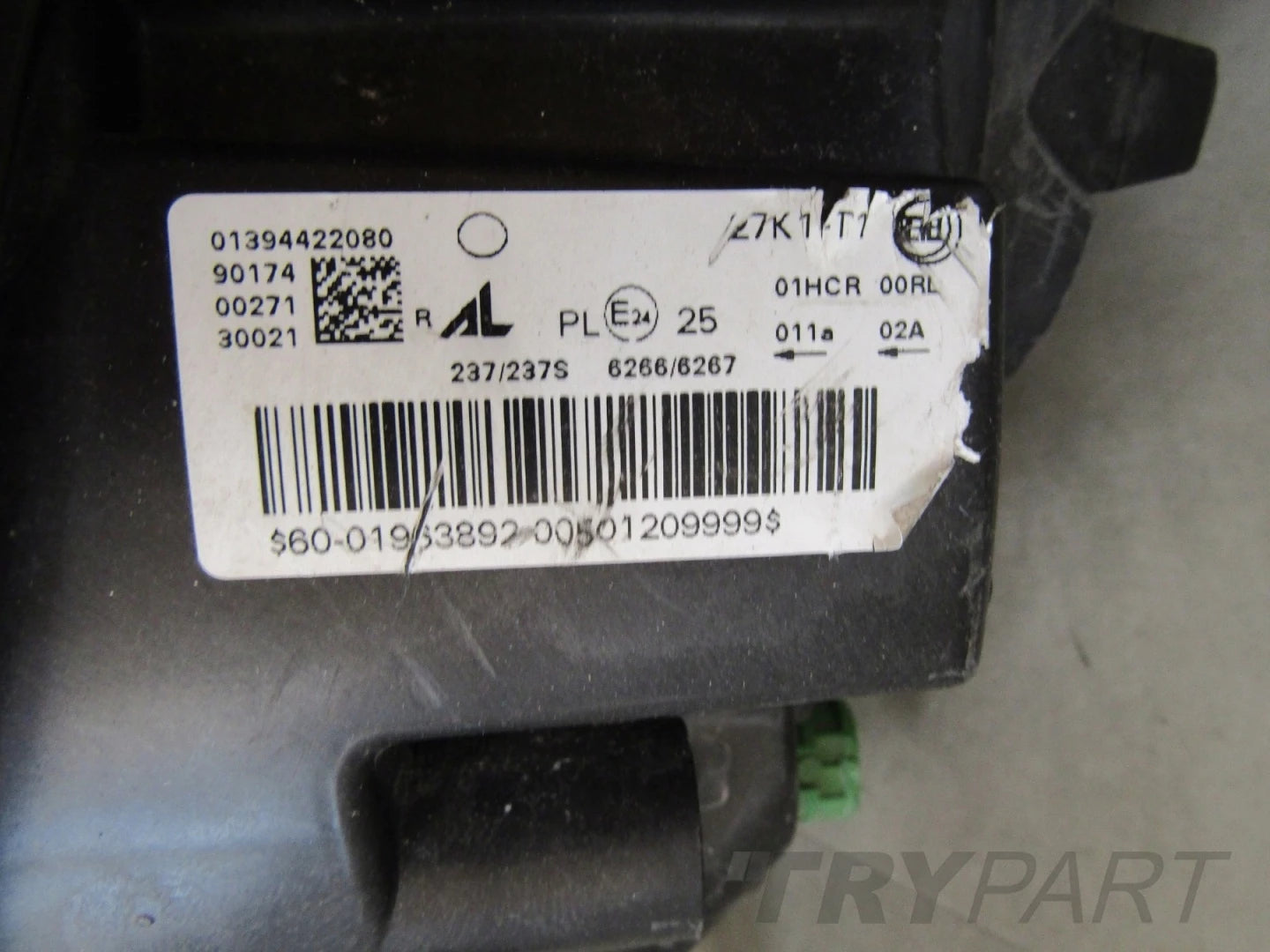 HEADLIGHT FOR FIAT DUCATO BOXER JUMPER LIFT STANDARD + LED 14- RIGHT RH 0139442
