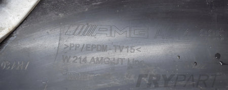 MERCEDES E-CLASS W214 AMG REAR BUMPER ORIGINAL SEDAN + BOTTOM + CHROME