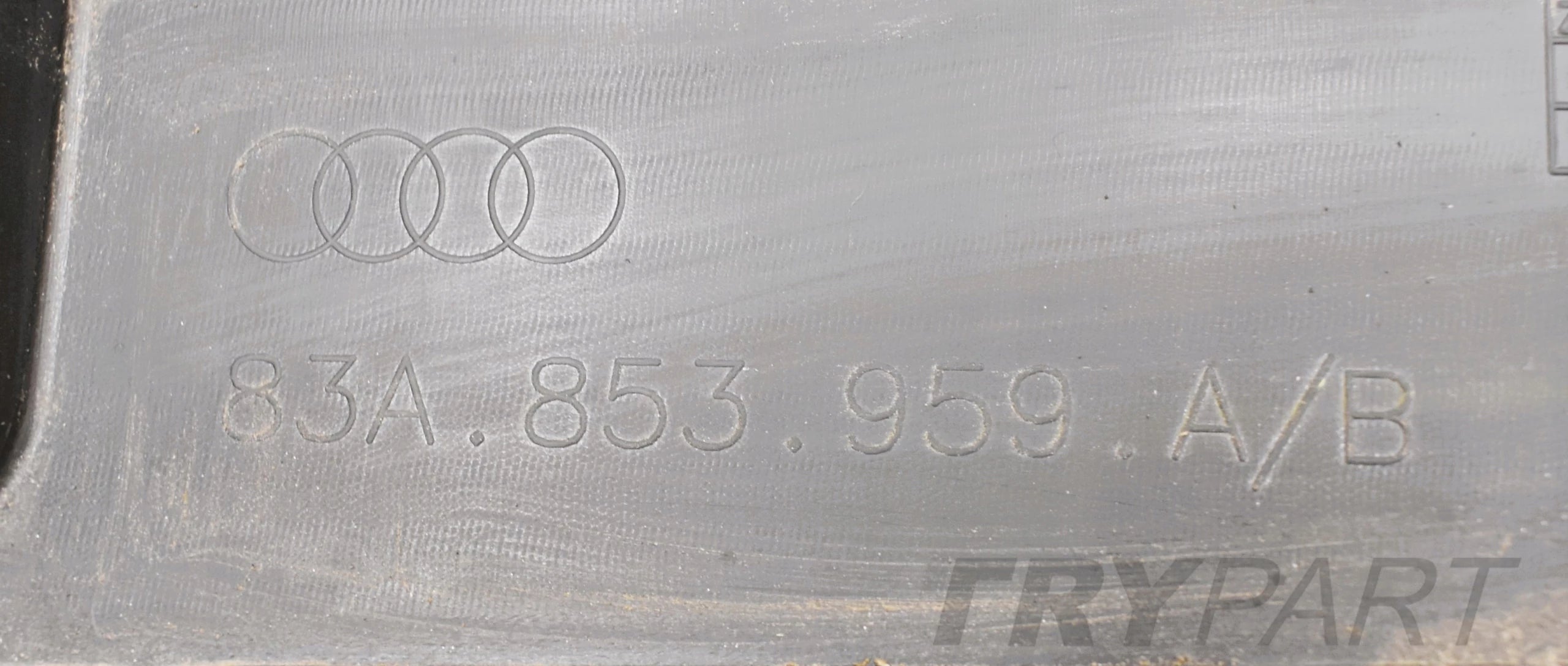 AUDI Q3 II 83A S LINE LEFT FRONT DOOR TRIM ORG