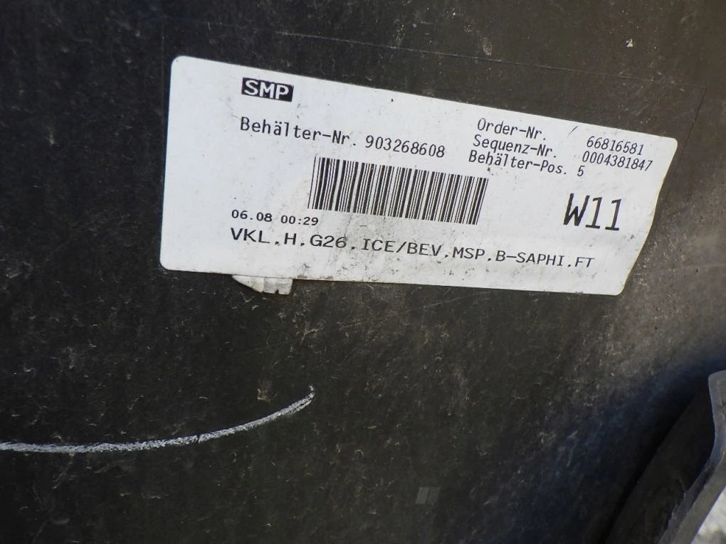 BMW 4 G26 GRAN COUPE M PACKAGE 21- rear bumper
