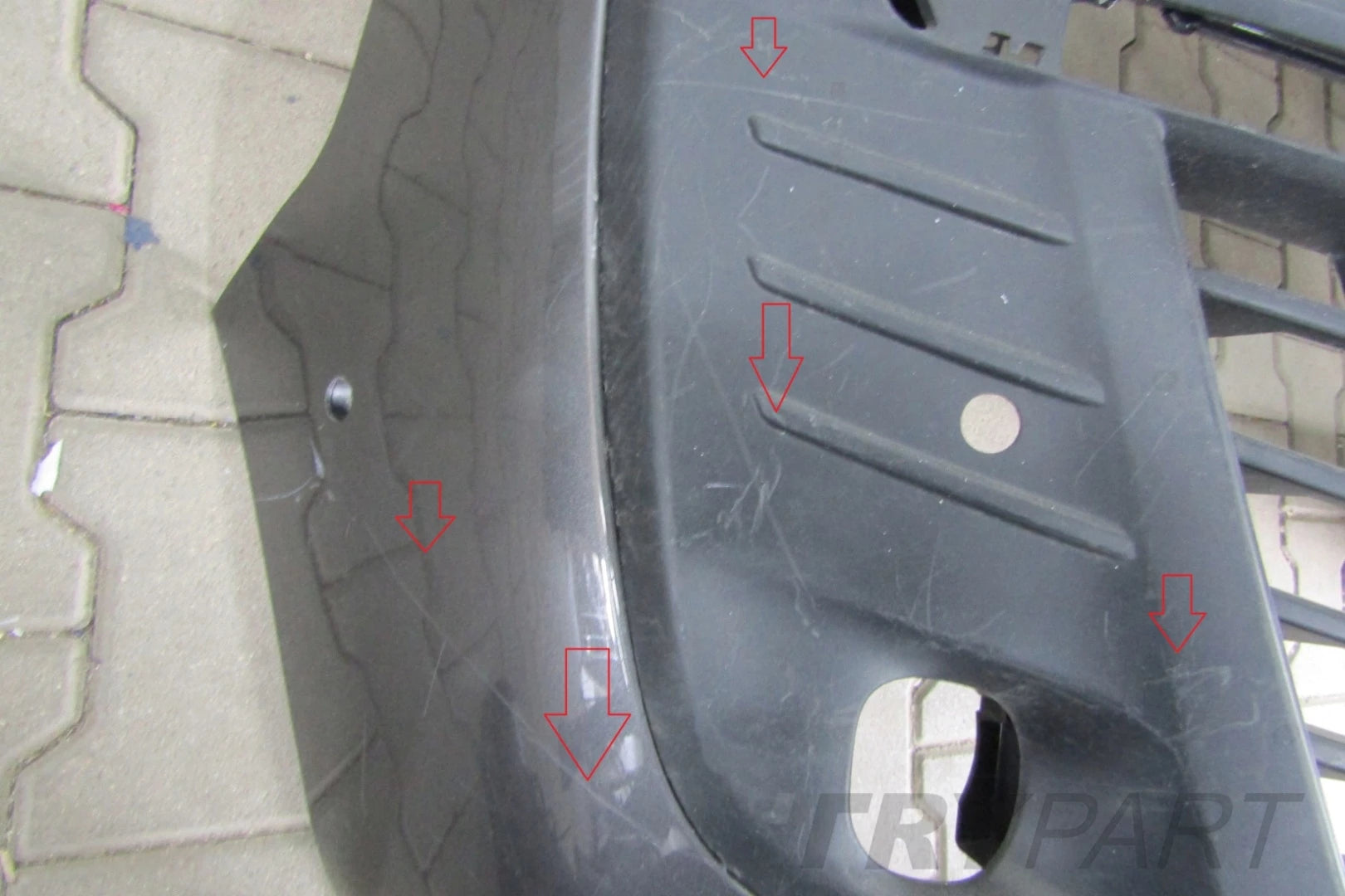 Front Bumper Peugeot Expert 3 III 16-