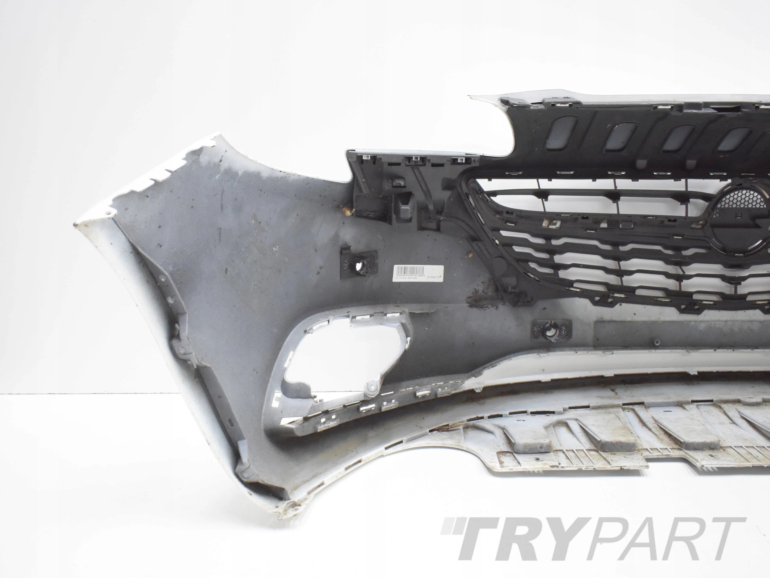 OPEL CORSA E FRONT BUMPER ORIGINAL + CHROME