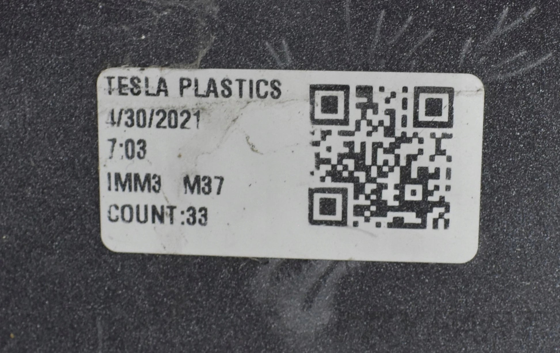 TESLA MODEL S REAR BUMPER EXCELLENT CONDITION + WIRING