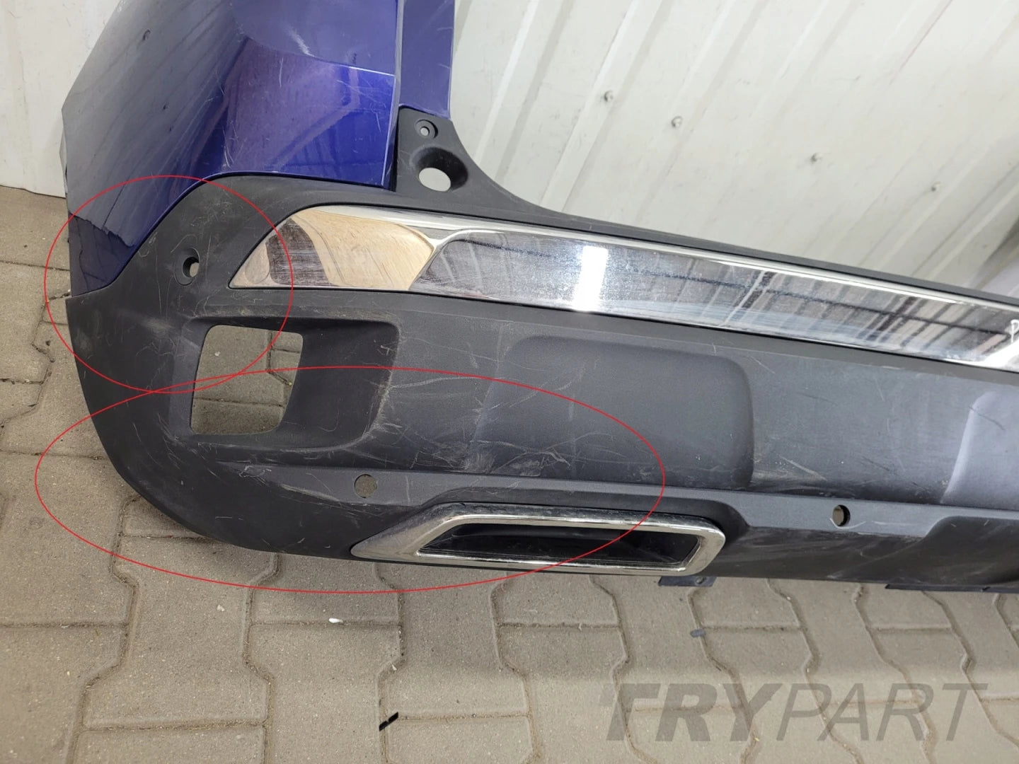Rear bumper for Peugeot 3008 II 2 GT-Line 16-
