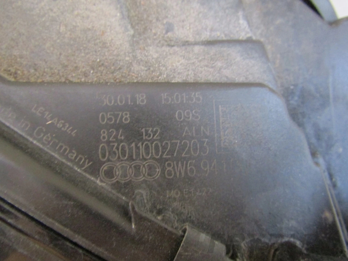 AUDI A5 8W6 8W6941006C RH RIGHT HEADLIGHT XENON NON-SWIVEL 16-19
