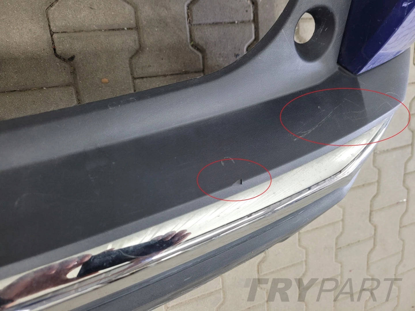 Rear bumper for Peugeot 3008 II 2 GT-Line 16-