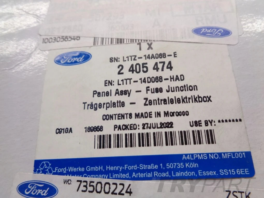 FORD TRANSIT CONNECT MK2 FUSE BOX