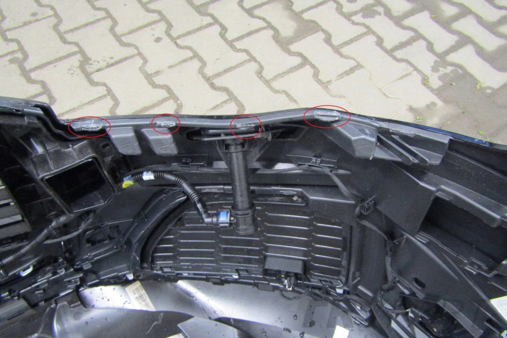 Audi Q7 4M0 S-line Front Bumper Facelift 19-