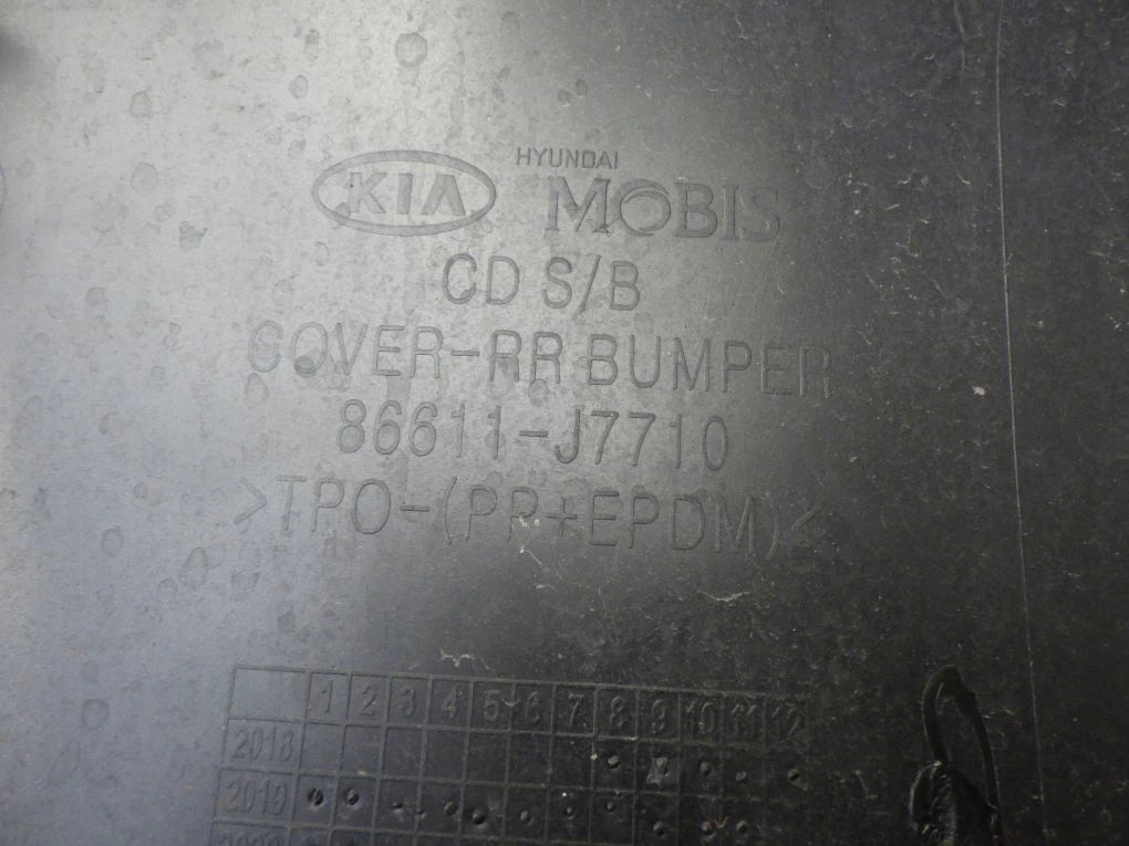 KIA PRO CEED PROCEED III 3 GT LINE 2018- Rear Bumper