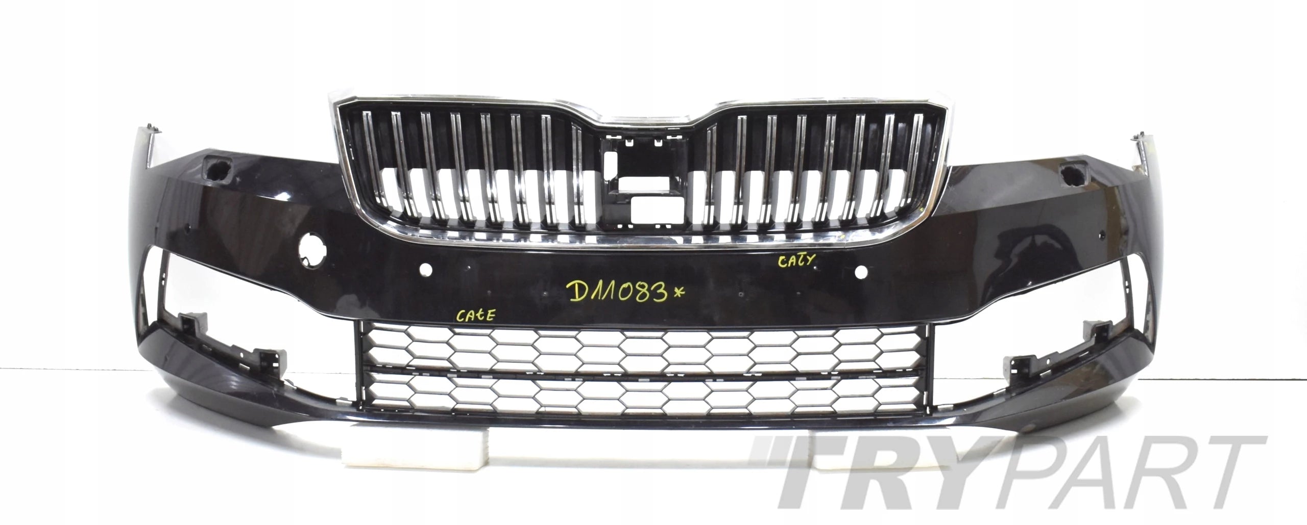 SKODA SUPERB III LIFT 3V FRONT BUMPER ORG + GRILLE