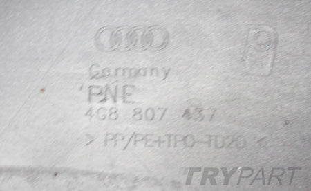 AUDI A7 4G8 FRONT BUMPER ORIGINAL PRE-FACELIFT
