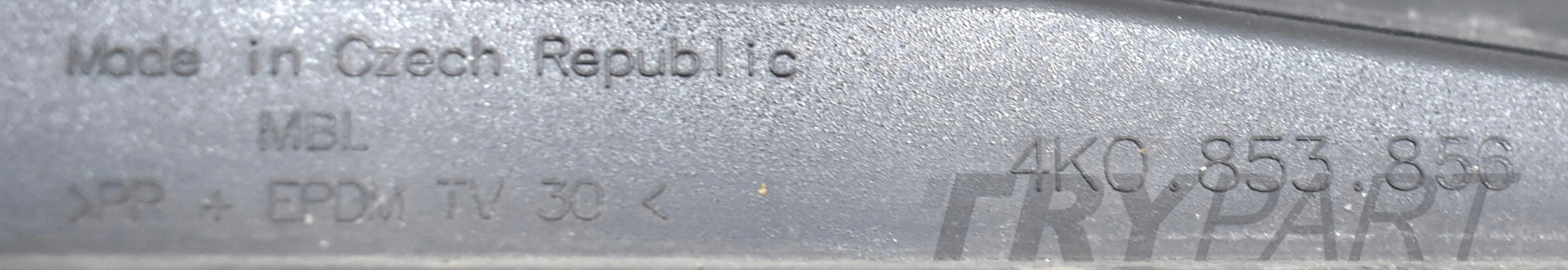 AUDI A6 C8 4K0 RIGHT SILL PANEL MOULDING ORG 4K0853856