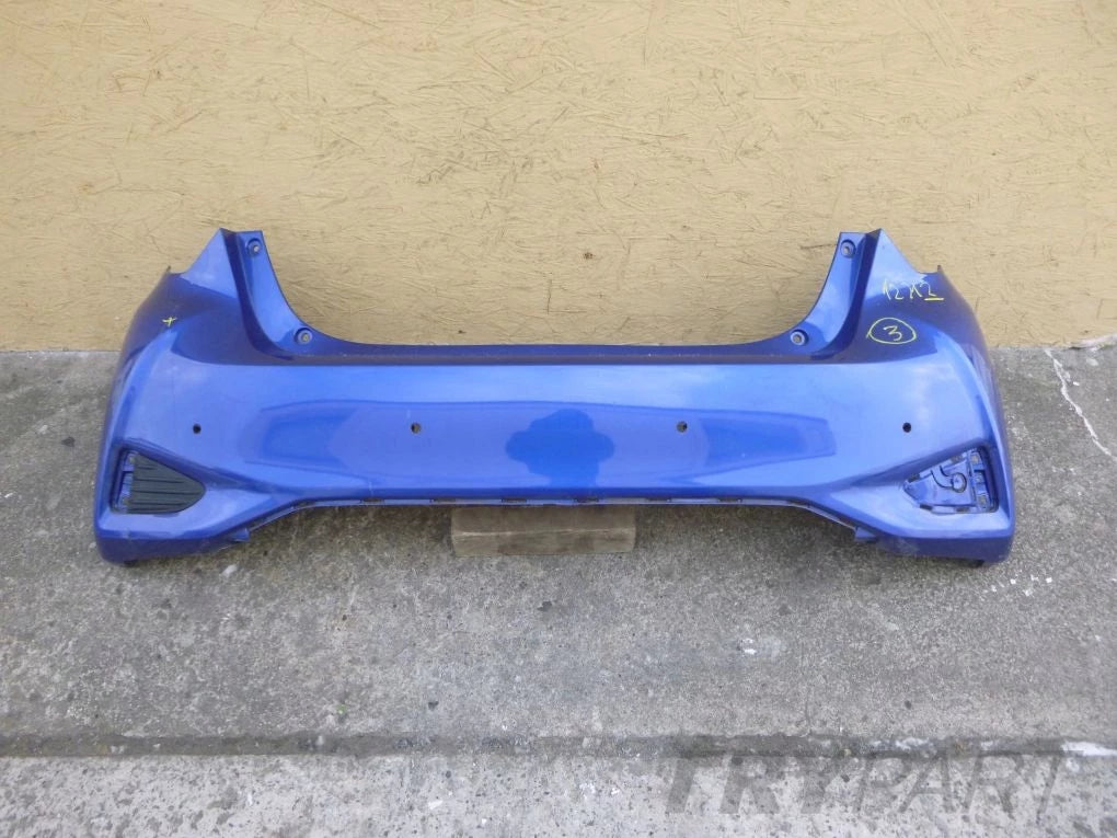 TOYOTA YARIS 3 III LIFT IV 17- Rear Bumper