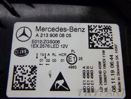 MERCEDES E-CLASS 213 LIFT FULL LED 20- RIGHT LEFT
