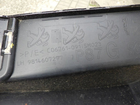 PEUGEOT 5008 P87 16- rear bumper