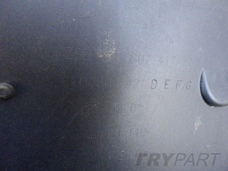 SEAT IBIZA 6F 6F0 V 16- Rear Bumper