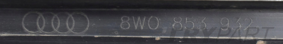 AUDI A4 B9 8W0 S LINE RIGHT SILL STRIP MOULDING ORG 8W0853932
