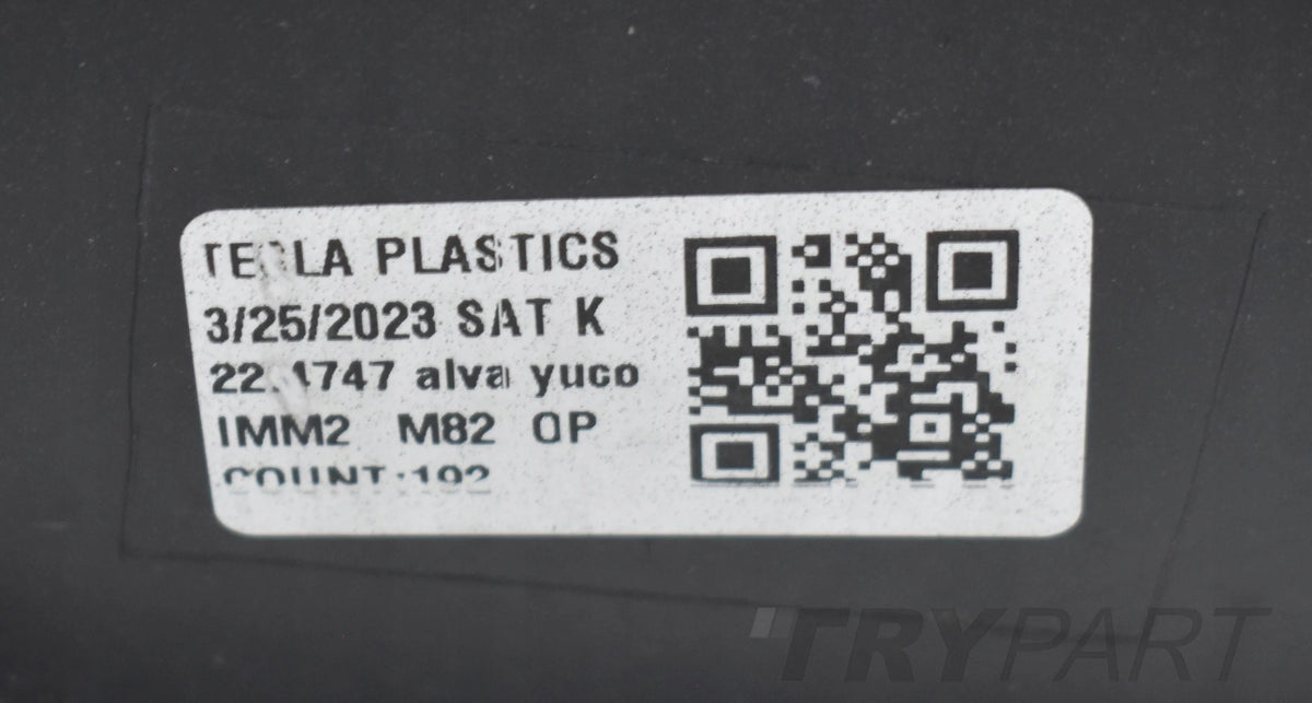 TESLA MODEL X PLAID FRONT BUMPER ORIGINAL