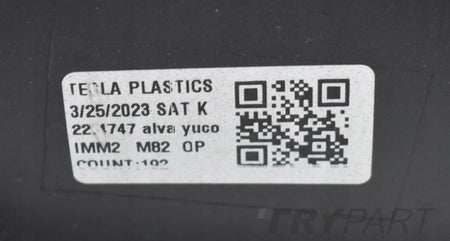 TESLA MODEL X PLAID FRONT BUMPER ORIGINAL