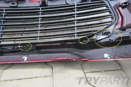 Front bumper Citroen C4 Picasso 2 II Lift 16-20