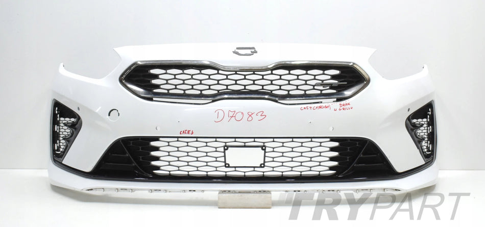 KIA CEED III GT LINE FRONT BUMPER ORG + GRILLE