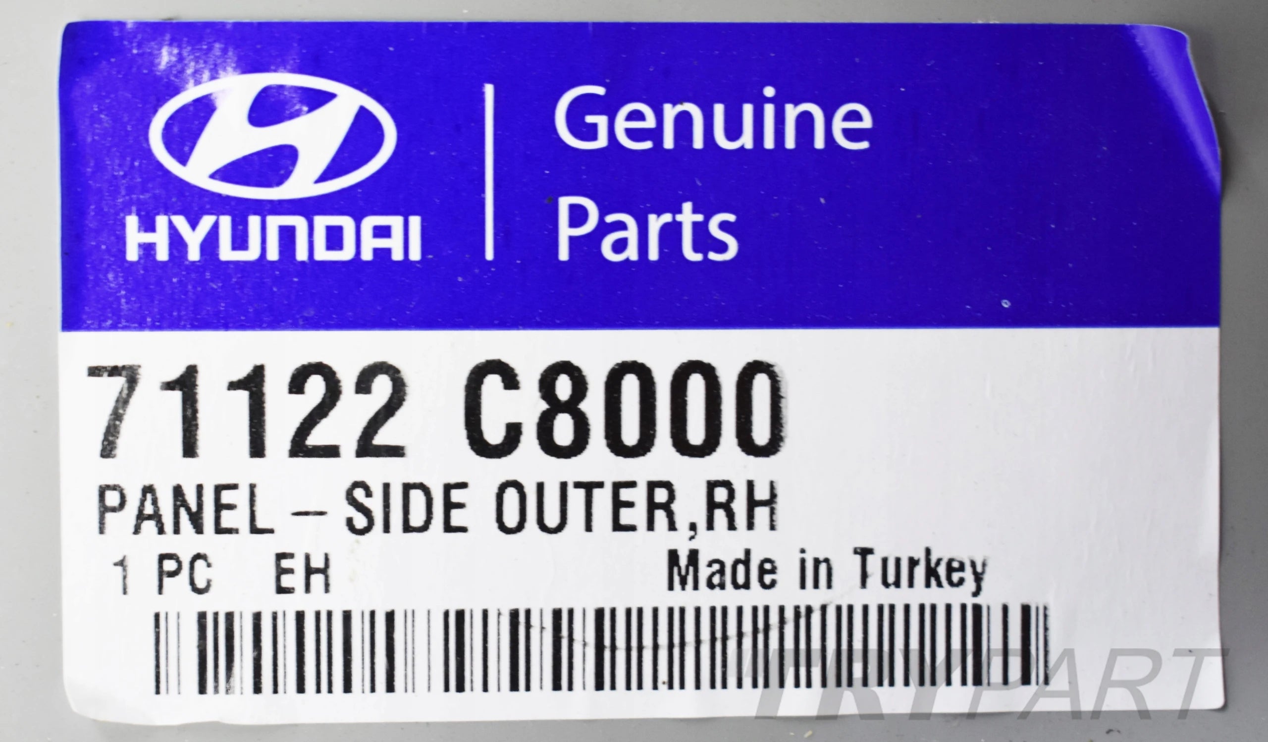 HYUNDAI I20 II RIGHT SHELL PILLAR SILL ORG NEW