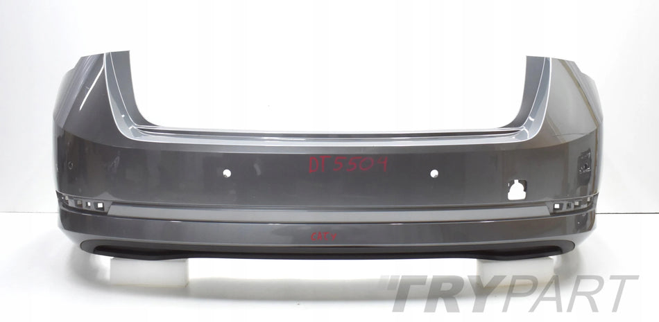 SKODA OCTAVIA IV 5E6 REAR BUMPER ORIGINAL SEDAN + BOTTOM