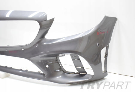 MERCEDES C CLASS W205 LIFT AMG FRONT BUMPER ORIGINAL + GRILLE