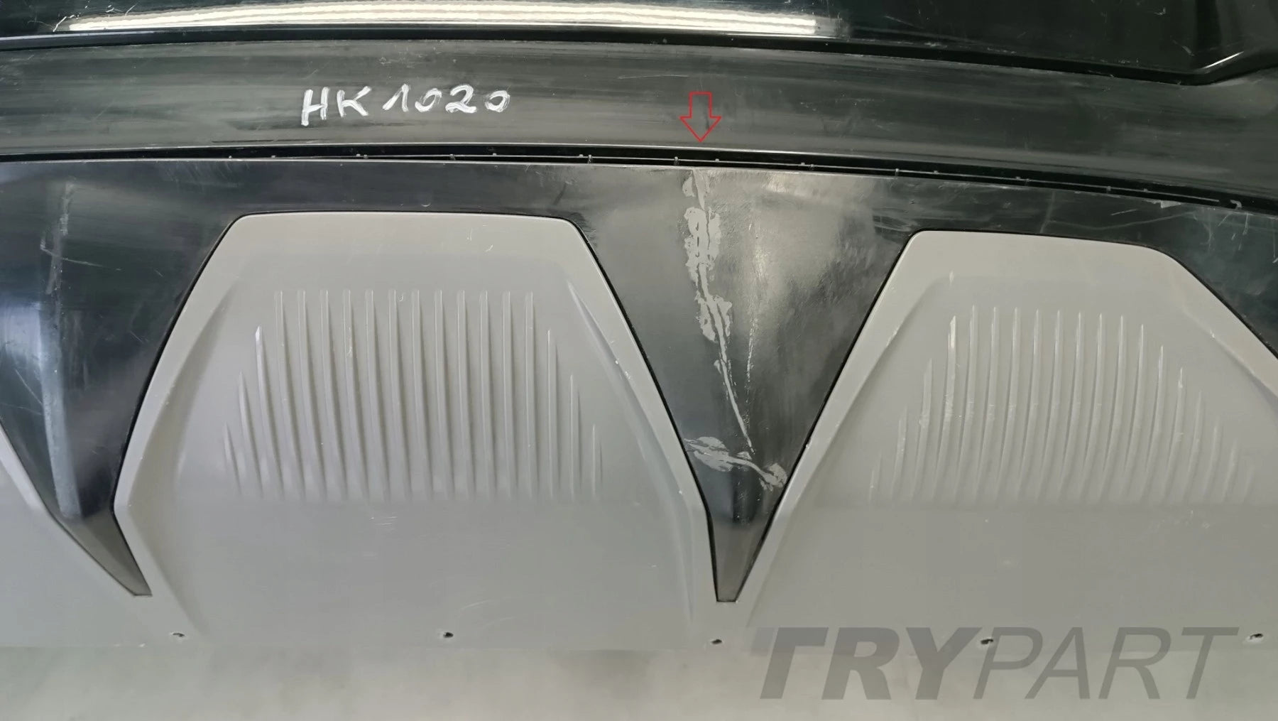 Rear bumper MG HS II 24-