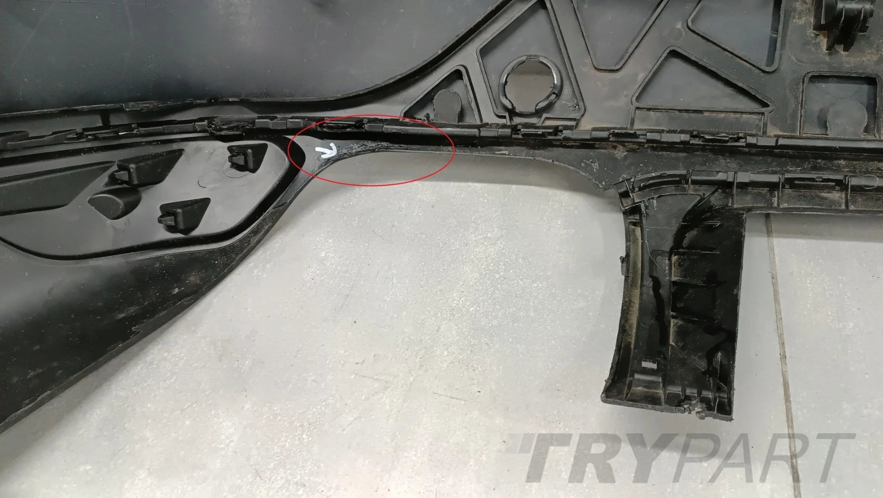 Rear Bumper Porsche Cayenne GTS 7P5 10-14