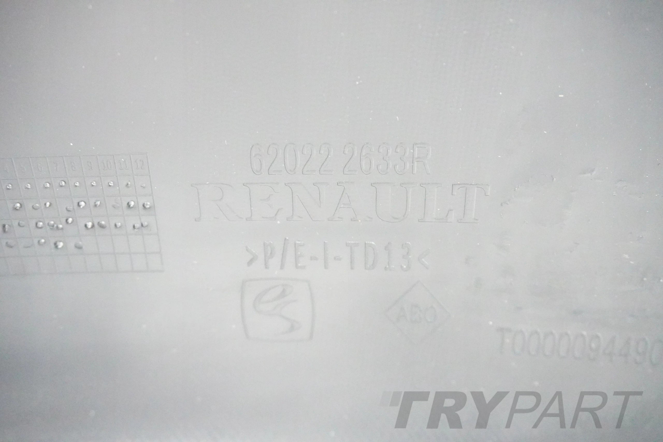 DACIA DOKKER LIFT 16-21 NEW FRONT BUMPER FRONT BEAM GRILLE ORIGINAL