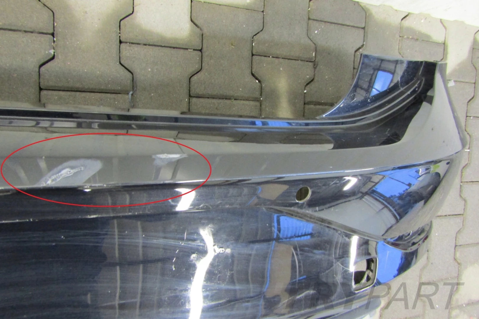 Rear Bumper VW Polo 6 VI 2GS R-Line Lift 21-
