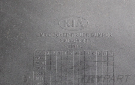 KIA SORENTO III LIFT REAR BUMPER ORIGINAL + BOTTOM