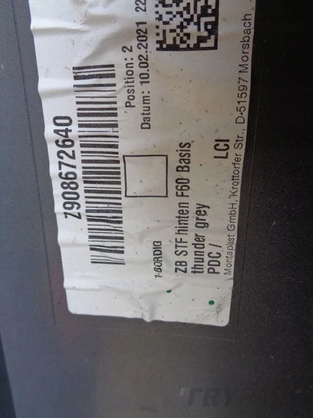 MINI COUNTRYMAN F60 LIFT LCI 20- Rear Bumper