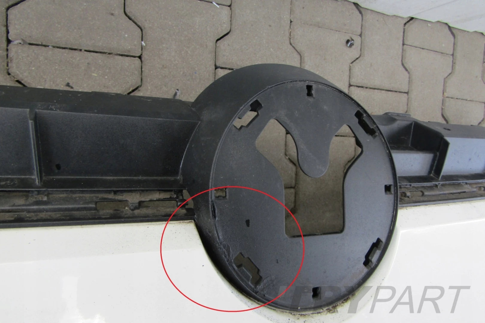 Front Bumper VW E-UP 1S0 Lift 16-