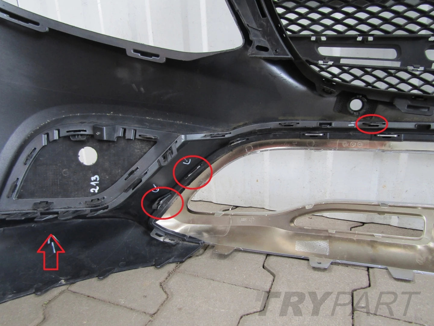 Front Bumper Mercedes 213 All Terrain Lift 20-