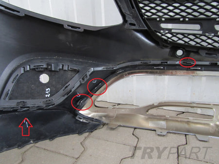 Front Bumper Mercedes 213 All Terrain Lift 20-