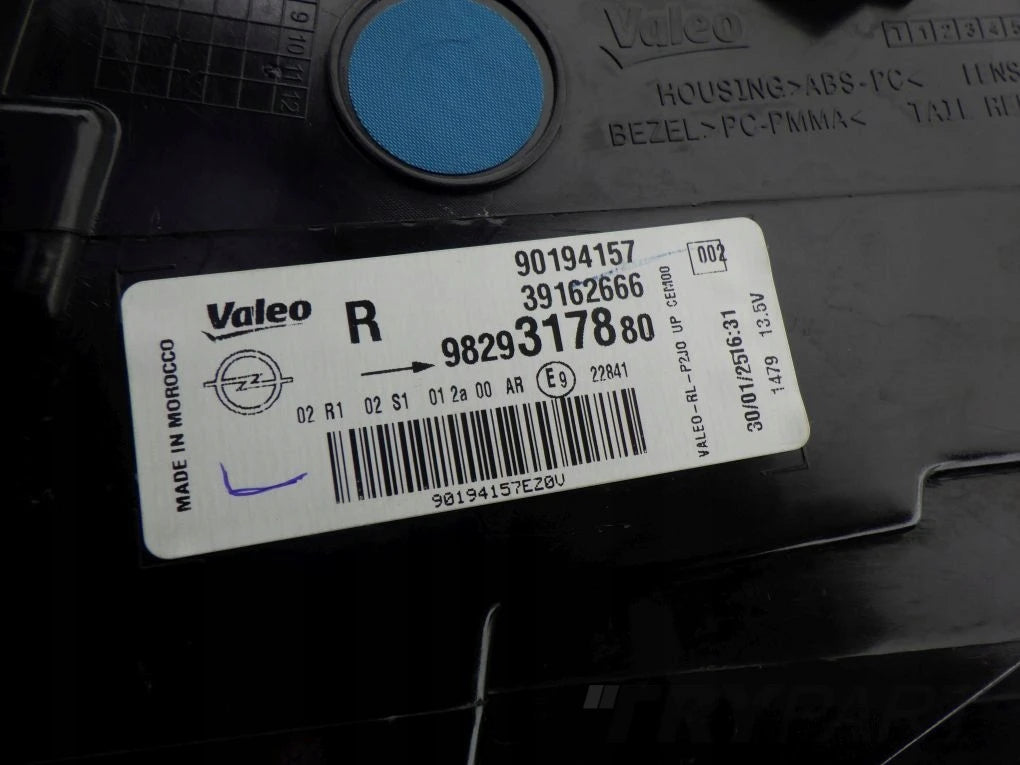OPEL CORSA F 2019- LED Rear Lamp Right