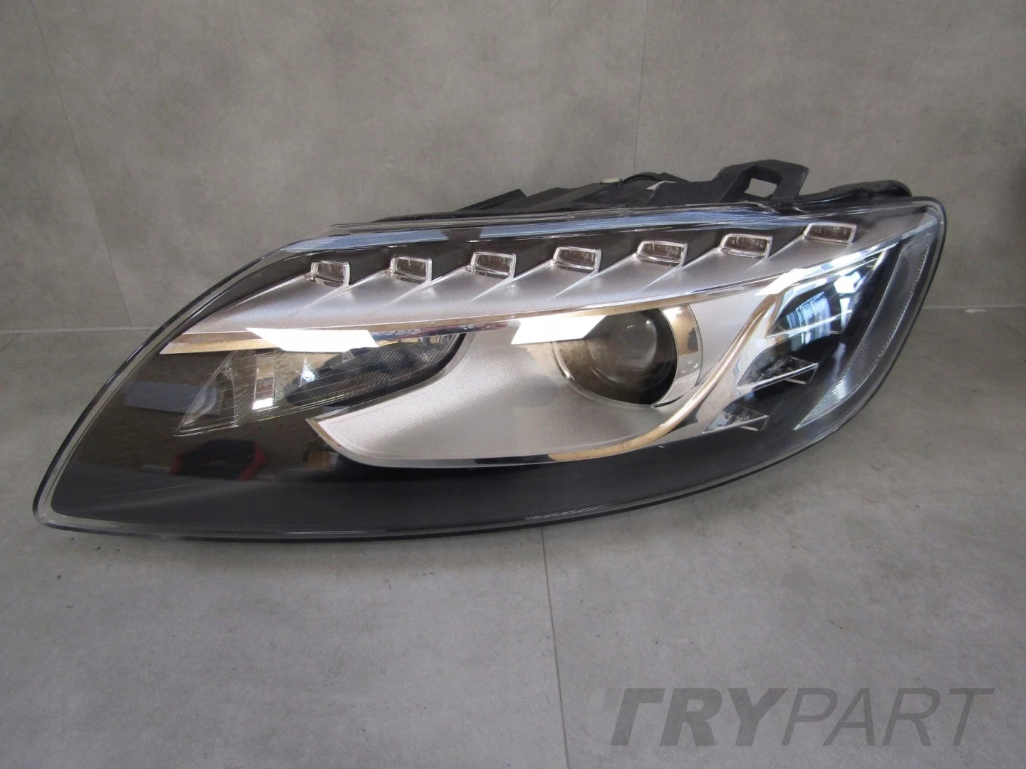 AUDI Q7 4L XENON HEADLIGHT NON-SWIVEL LIFT 09-15 LH LEFT 4L0941029