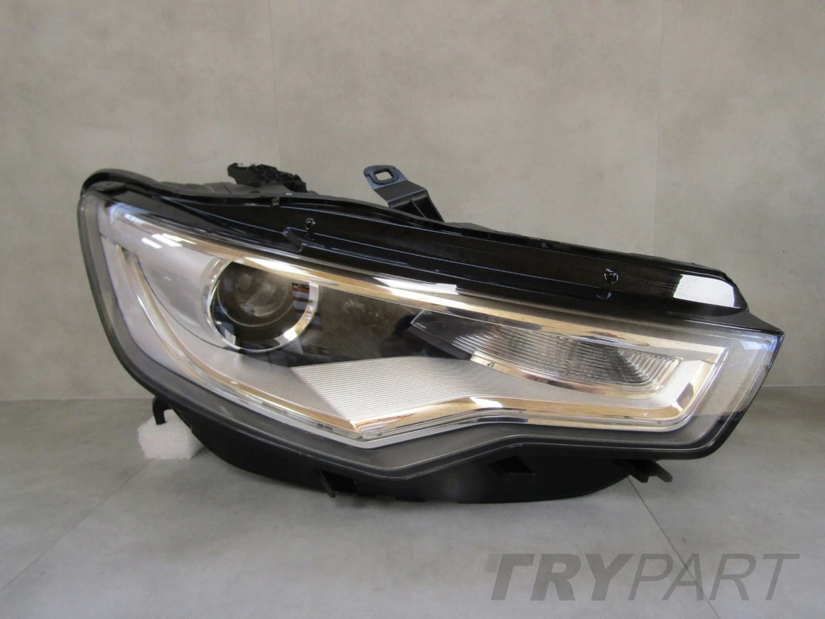 AUDI A6 C7 HEADLIGHT XENON NON-SWIVEL RIGHT PASSENGER 10-14
