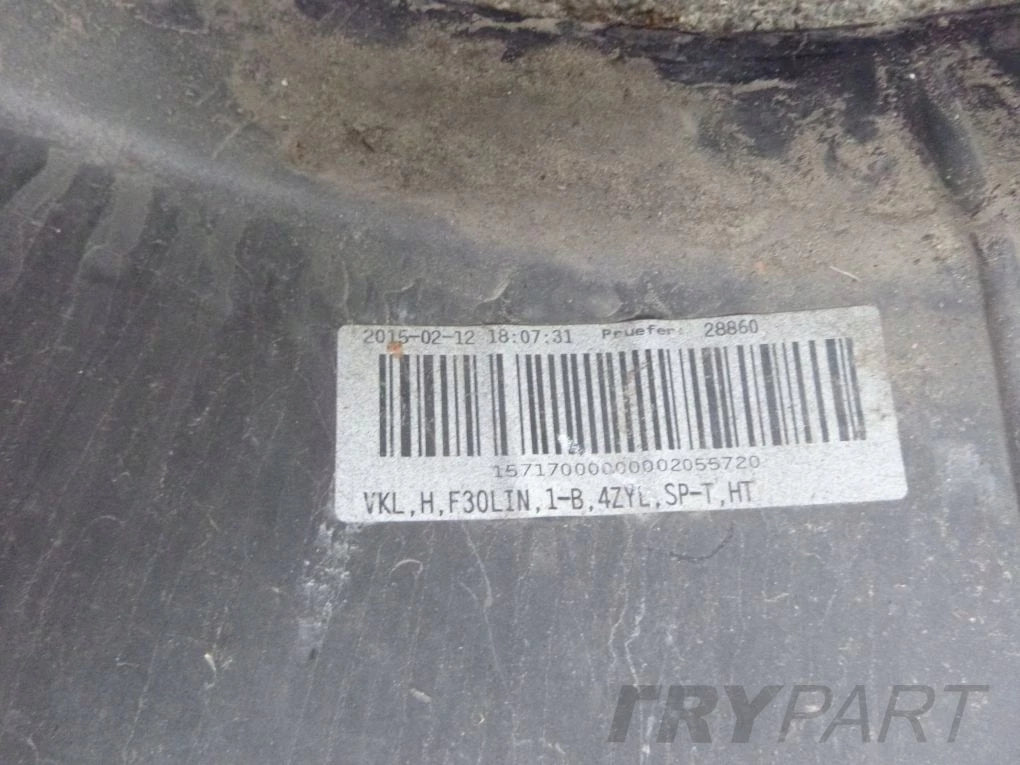 BMW 3 F30 Sedan Rear Bumper
